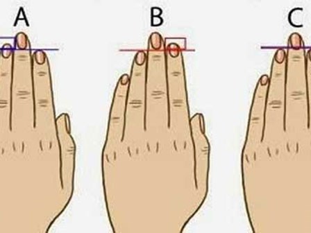 Độ dài ngón tay tiết lộ gì về con người bạn