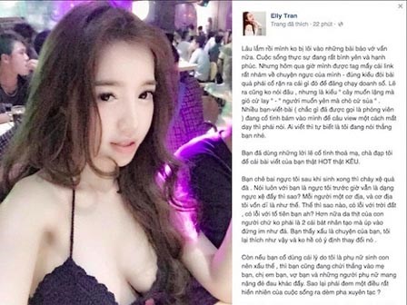 Elly Trần nổi điên khi bị chê 'ngực mướp', mặc khiêu khích