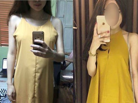Có ý tốt mua váy online ủng hộ bạn, cô gái vẫn nhận