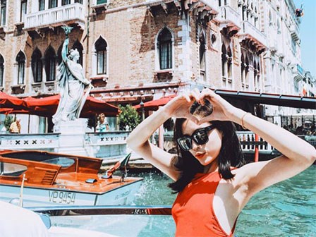 Theo chân hoa hậu Kỳ Duyên du ngoạn nước Ý xinh đẹp