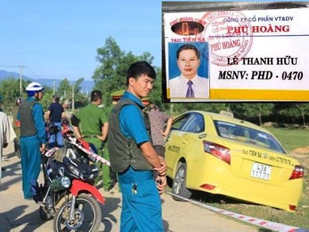 Hung thủ giết tài xế taxi ở Đà Nẵng...