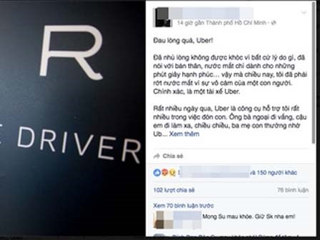 Khách hàng tố tài xế Uber