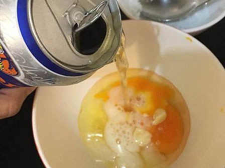 Phát cuồng với cách làm trắng da nhanh chóng chỉ bằng bia và trứng gà