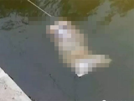 Người dân kinh hoàng phát hiện đôi nam nữ lõa thể bị trói tay chân trong bao tải thả trôi sông