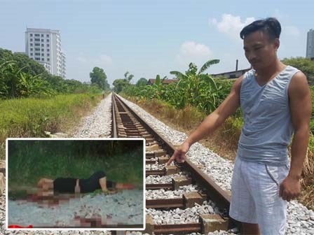 Nhân chứng kể phút cô gái thuê chặt chân tay quằn quại bên đường sắt