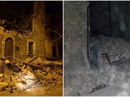 Italy: Động đất 6,2 độ Richter, gần như toàn bộ thị trấn bị phá hủy hoàn toàn