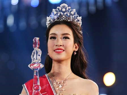 Đỗ Mỹ Linh giành vương miện Hoa hậu Việt Nam 2016