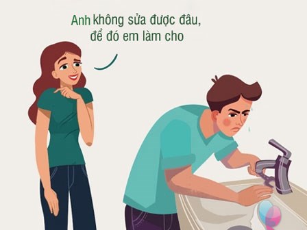 Sự thật hài hước khi đàn ông và phụ nữ hoán đổi cho nhau