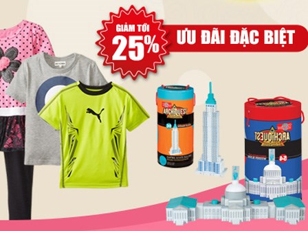 Qùa trung thu cho bé: Giảm thêm đặc biệt tại VNNShop