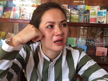 Nước mắt hot girl Hà thành sau cánh cửa trại giam