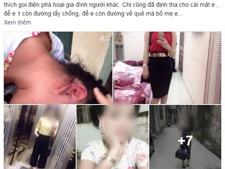 Cô gái trẻ bị đánh tơi tả vì dám thách thức vợ của người tình