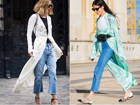 Những chiếc áo choàng đang 'gây bão' street style