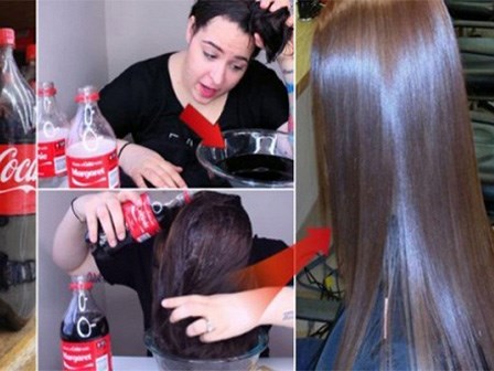 Mê mệt với cách làm mềm mượt tóc trong 10 phút từ cocacola