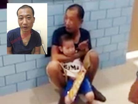 Giây phút nghẹt thở giải cứu cháu bé 2 tuổi bị đối tượng ngáo đá khống chế