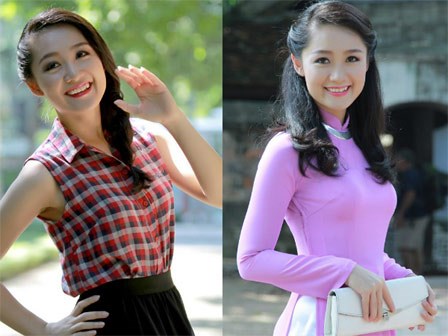 Các nữ MC, BTV của VTV duyên dáng muôn phần trong tà áo dài