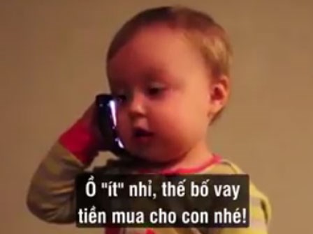 Màn đối thoại của bé và bố khiến dân mạng đổ gục vì quá đáng yêu