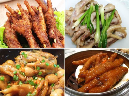 Chân gà đủ món không chỉ ở Việt Nam mà trên thế giới cũng rất được ưa chuộng