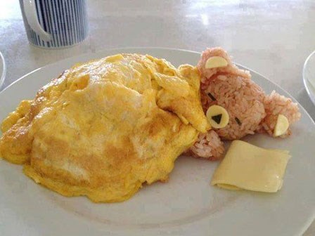 Chỉ là đồ ăn thôi, trang trí như thế này bé nào mà không mê?