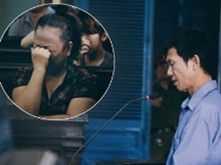 Cha vợ chém chết con rể: Nước mắt nghẹn ngào của người chị, người vợ, người con tại tòa