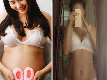 Khoe bụng phẳng lỳ sau 12 ngày sinh Phan Như Thảo đã dùng thứ rẻ tiền này