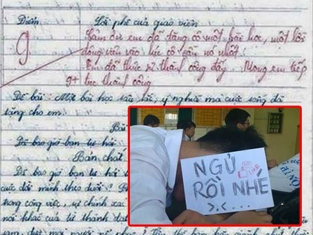 Điểm 9 cho cậu học trò 