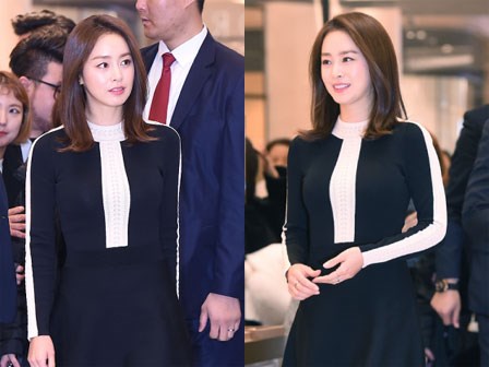 Kim Tae Hee gây náo loạn trung tâm mua sắm vì... quá đẹp