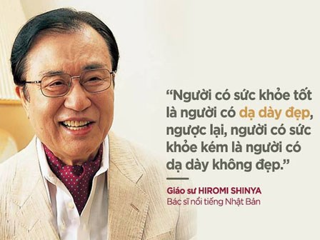 Giáo sư Nhật 40 năm nội soi ruột già 