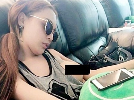 Ngủ quên trên xe khách, thiếu nữ khiến người bên cạnh khóc thét vì lộ nguyên “quả đồi”
