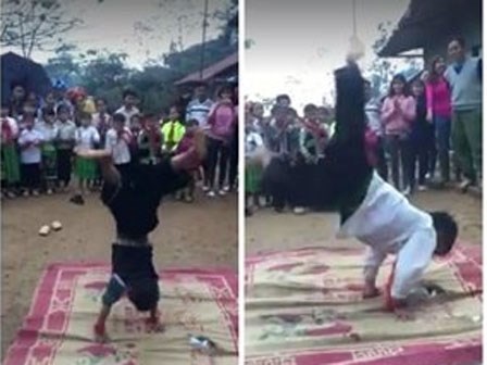 Học sinh tiểu học nhảy hiphop như vũ công chuyên nghiệp