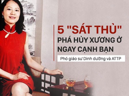 Những thực phẩm phá hủy xương nghiêm trọng, ai cũng cần biết để hạn chế
