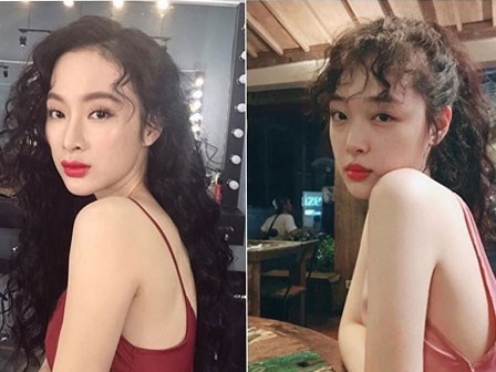 Bắt chước “thần tượng thả rông” xứ Hàn, Angela Phương Trinh nhận bình luận gây choáng
