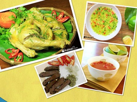 Những cách pha nước chấm gà luộc