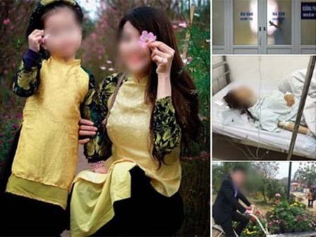 Người vợ xinh đẹp bị chồng đâm trọng thương phải nhập viện cấp cứu trong đêm