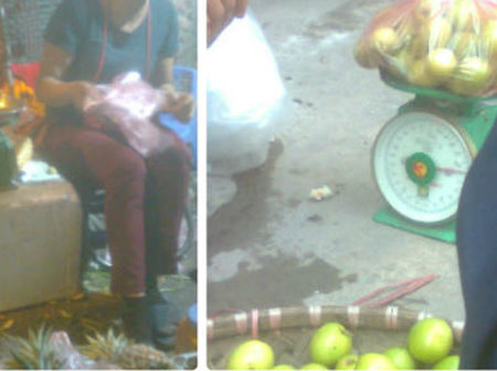 Khách bóc mẽ chiêu cân điêu của tiểu thương-2