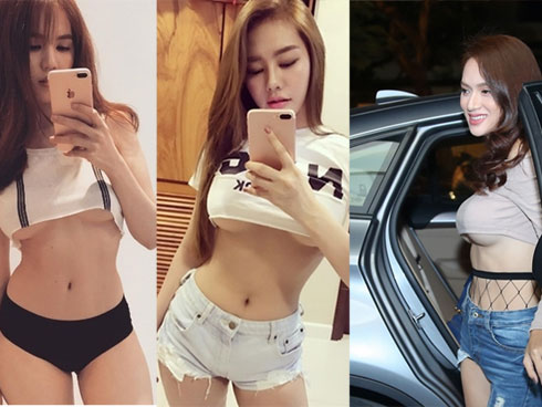 Diện áo hở nửa ngực: Elly Trần, Thanh Bi khoe núi đôi phồn thực chỉ trừ Ngân 98 lộ vòng 1 chảy xệ-12