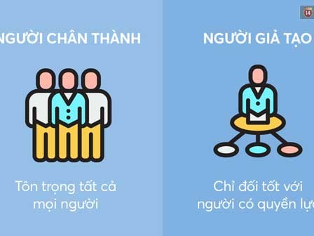 Người chân thành và người giả tạo chỉ khác nhau ở những điểm này thôi!