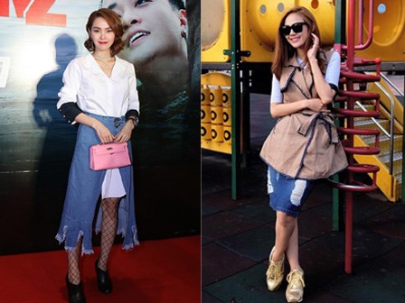 Những pha mất điểm khó cứu vì quá tham mix đồ của Minh Hằng