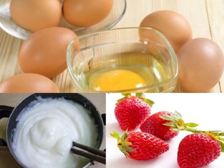 Chỉ cần 1 quả trứng gà và một chén bột sắn dây, da trắng bật tông ngay