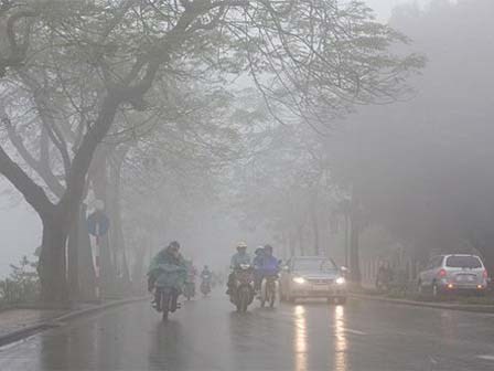 Dự báo thời tiết 16/3: Hà Nội tụt 8 độ, mưa nồm kéo dài