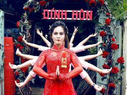 Điểm lại những lễ đính hôn siêu bá đạo từ đội bê tráp U50 đến phong cách