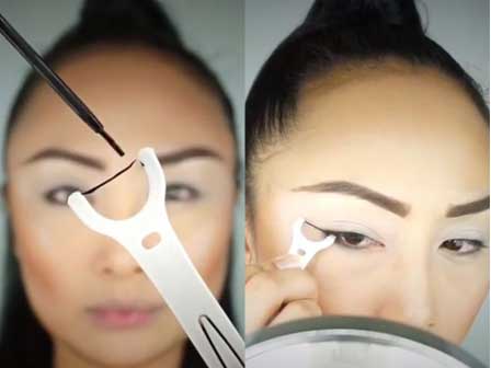 Kỹ nghệ kẻ mắt của bạn sẽ được nâng lên hạng thượng thừa chỉ với 1 chiếc tăm-5
