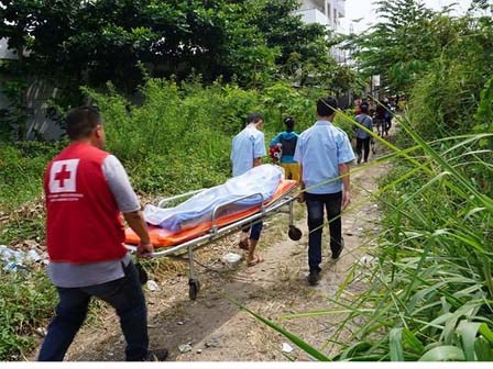 Tìm thấy thi thể bé trai 11 tuổi bị nước cuốn trôi trên sông Sài Gòn