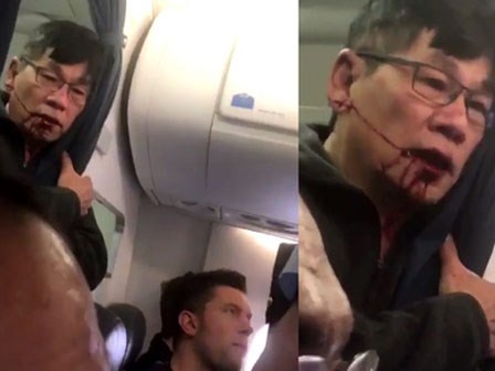 Sau vụ xô xát trên máy bay của United Airlines, tất cả hành khách đã bị đuổi xuống để nhân viên dọn sạch máu