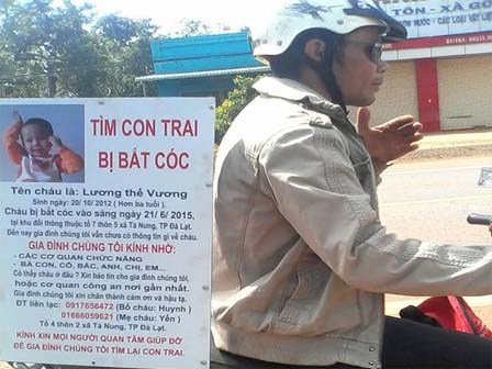 Trang mạng bịa chuyện người cha tìm được con sau 2 năm mất tích