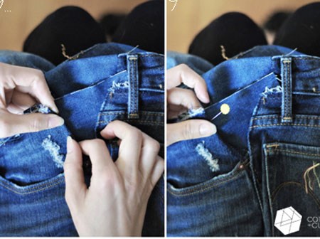 Quần jeans bị chật hay bai dão: chỉ cần vài ba thao tác đơn giản là lại vừa in