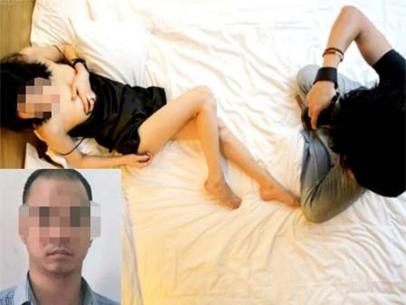 “Thợ chụp ảnh” đóng cảnh sex với gái trẻ để quảng cáo bán dâm