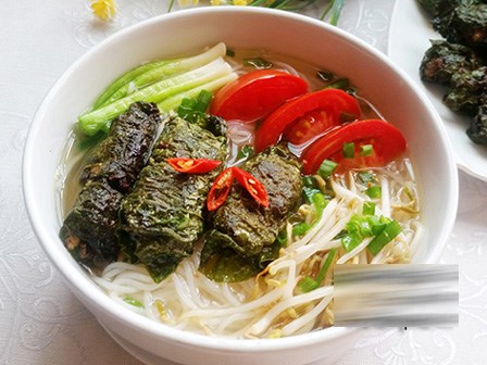 Bún chả lá lốt dễ làm mà ngon miệng