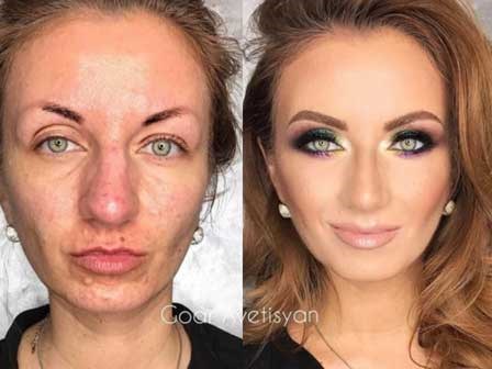 Những màn makeup 