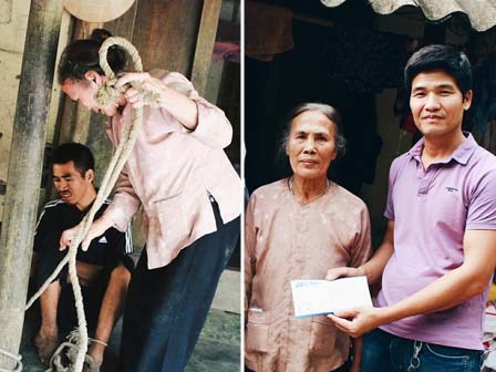 Cộng đồng chung tay giúp đỡ người mẹ già muốn cho 6 con dại ăn một bữa thật no rồi cùng chết