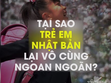 Bí quyết dạy con ngoan như trẻ em Nhật